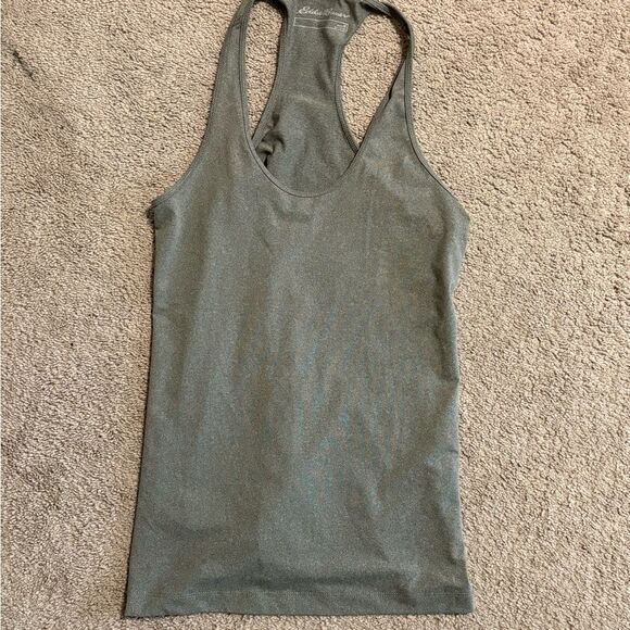 Eddie Bauer Tops - Eddie Bauer Free Dry Women’s Grey Racerback Tank Size Medium